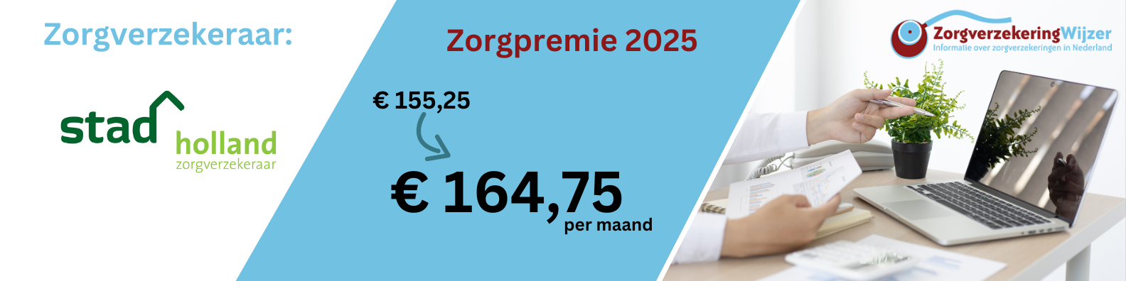 Stad holland zorgpremie 2025